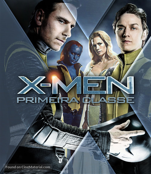 X-Men: First Class - Brazilian Blu-Ray movie cover