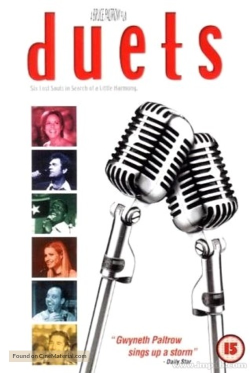 Duets - British DVD movie cover