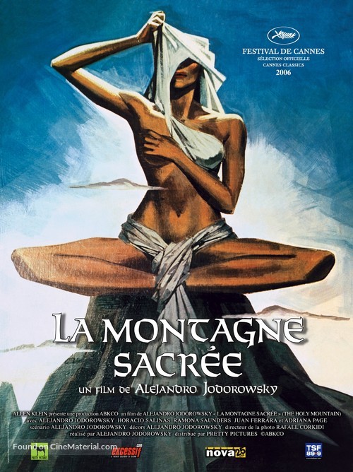 La monta&ntilde;a sagrada - French Re-release movie poster