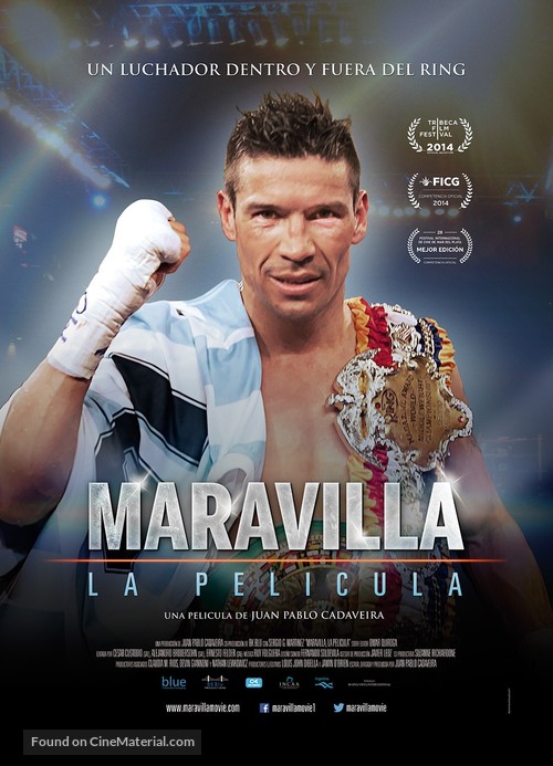 Maravilla, la pel&iacute;cula - Argentinian Movie Poster