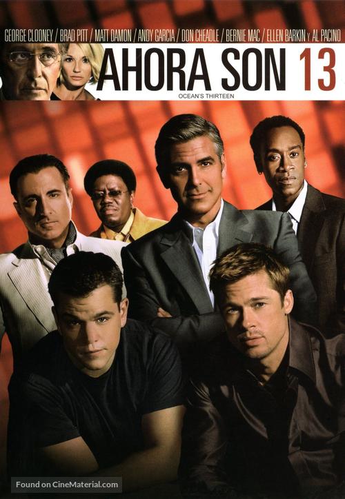 Ocean&#039;s Thirteen - Colombian Movie Cover