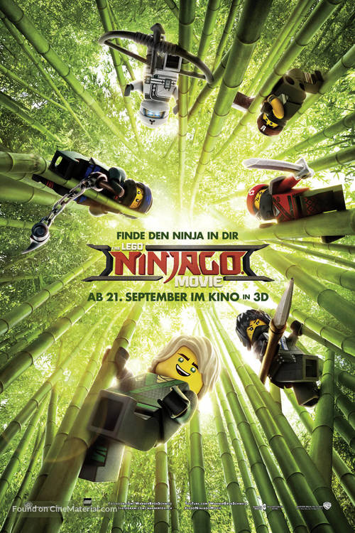 The Lego Ninjago Movie - Swiss Movie Poster