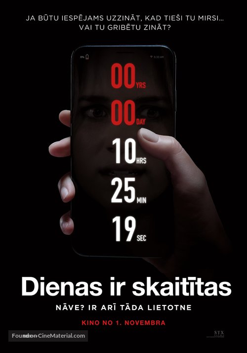 Countdown - Latvian Movie Poster