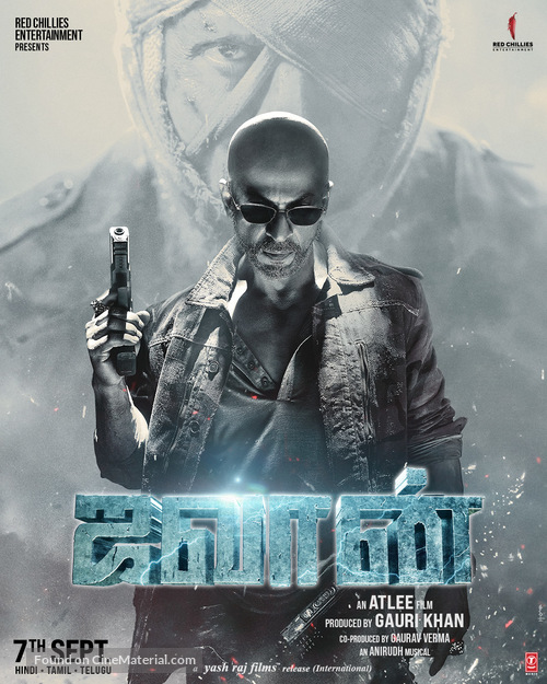 Jawan - Indian Movie Poster