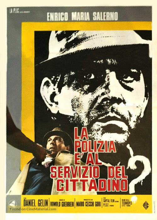 La polizia &egrave; al servizio del cittadino? - Italian Movie Poster