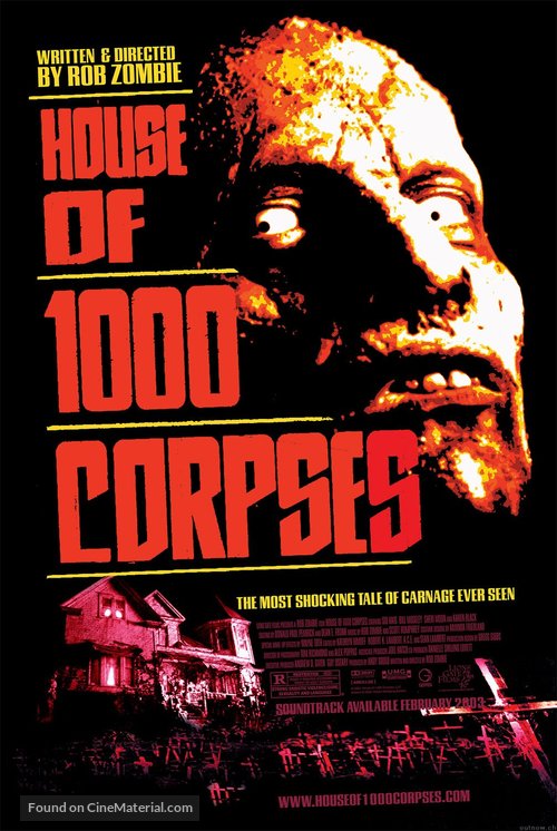 House of 1000 Corpses - Movie Poster