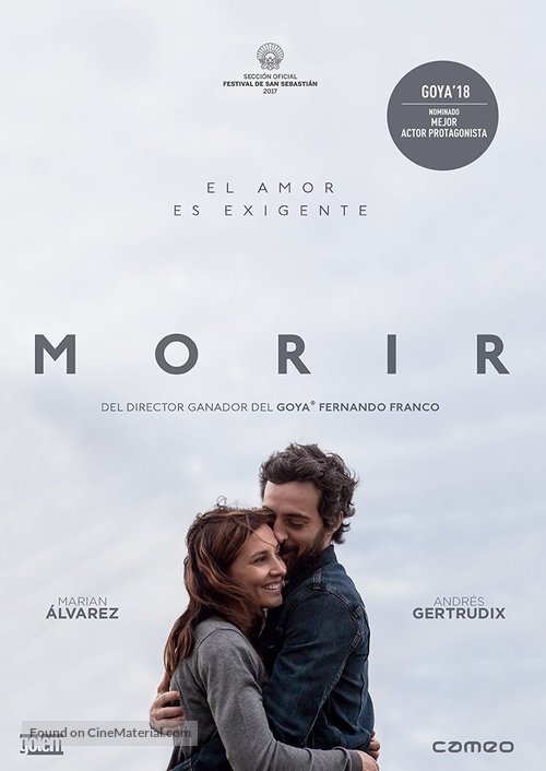 Morir - Spanish DVD movie cover