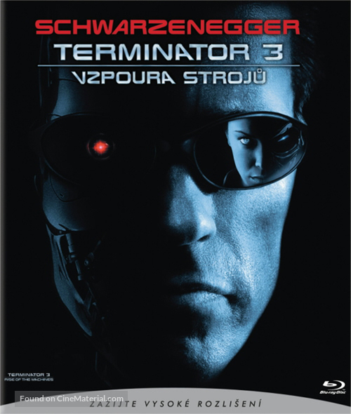 Terminator 3: Rise of the Machines - Czech Blu-Ray movie cover