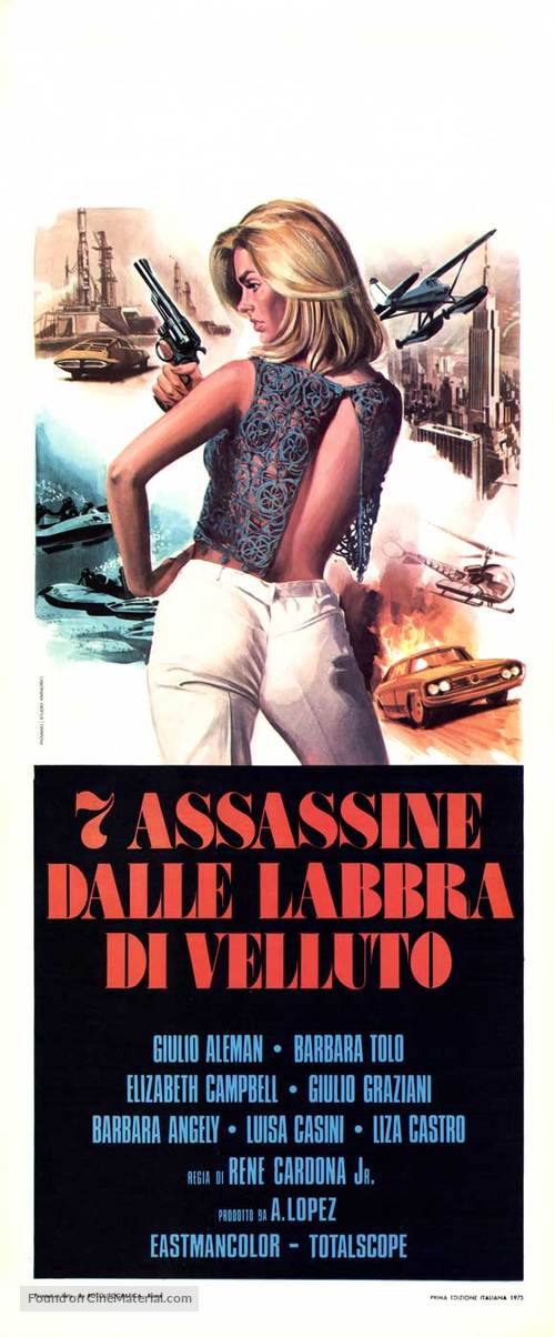 Peligro...! Mujeres en acci&oacute;n - Italian Movie Poster