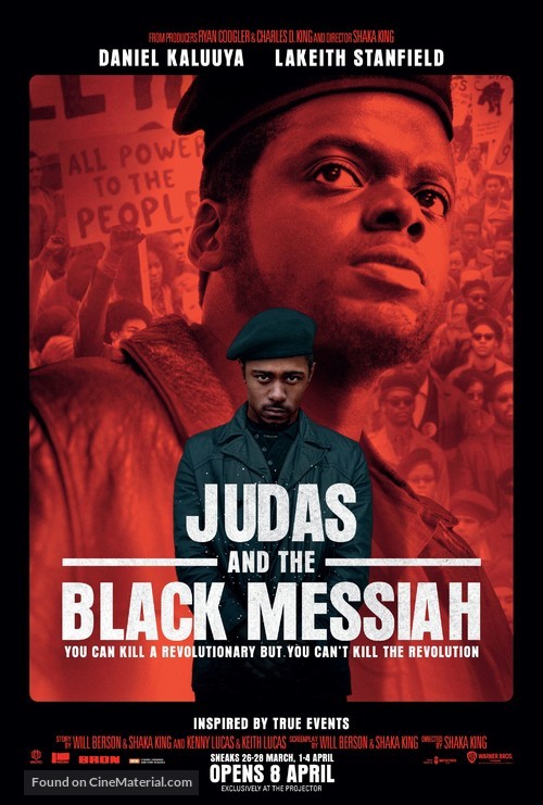 Judas and the Black Messiah - Singaporean Movie Poster