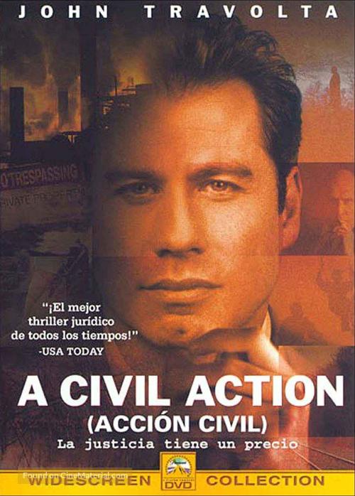 A Civil Action - Spanish Movie Cover