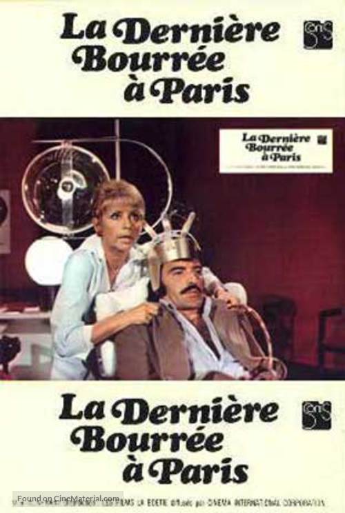 La derni&egrave;re bourr&eacute;e &agrave; Paris - French DVD movie cover