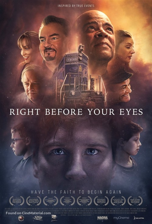 Right Before Your Eyes - Movie Poster