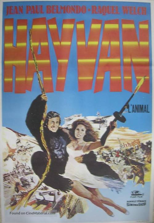 L&#039;animal - Turkish Movie Poster