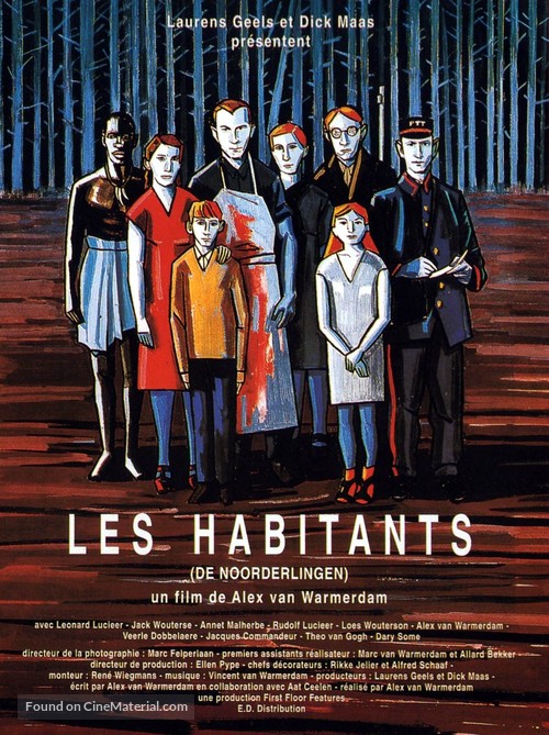 Noorderlingen, De - French Movie Poster