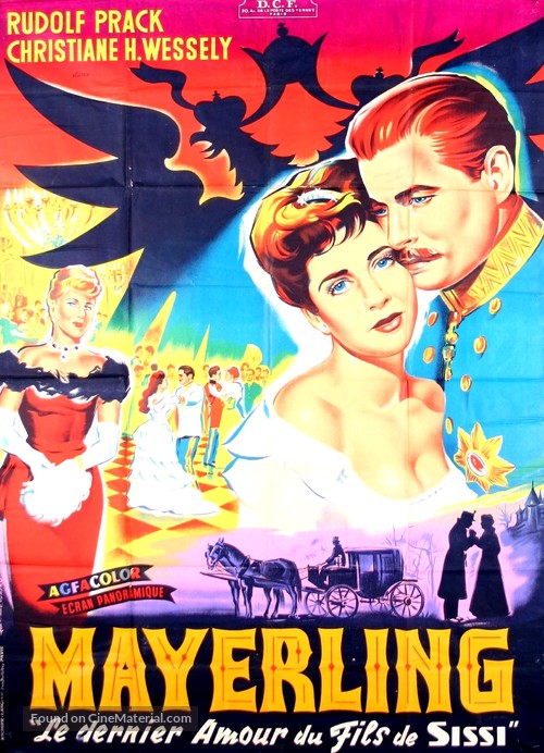 Kronprinz Rudolfs letzte Liebe - French Movie Poster