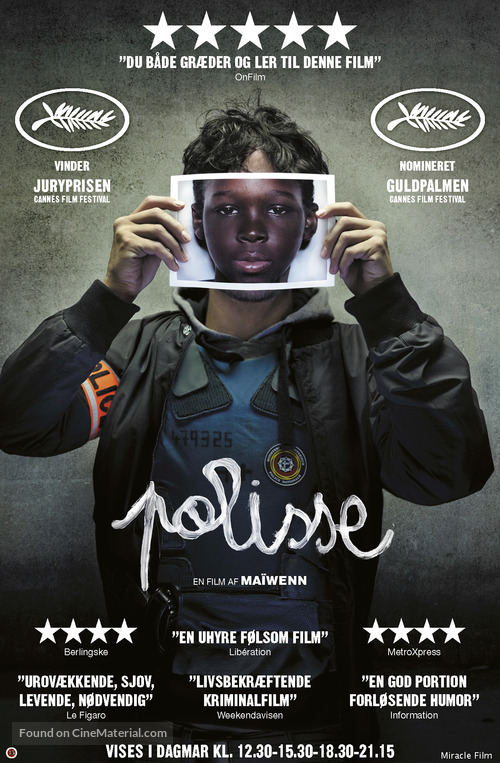 Polisse - Danish Movie Poster