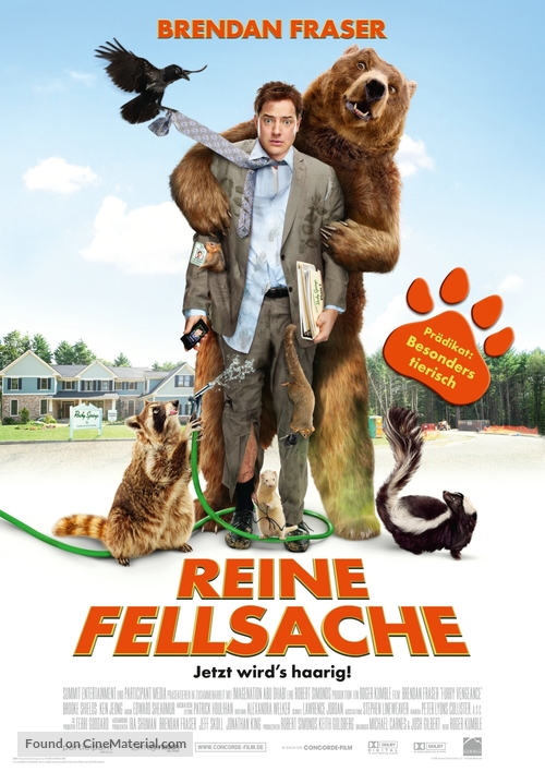 Furry Vengeance - German Movie Poster