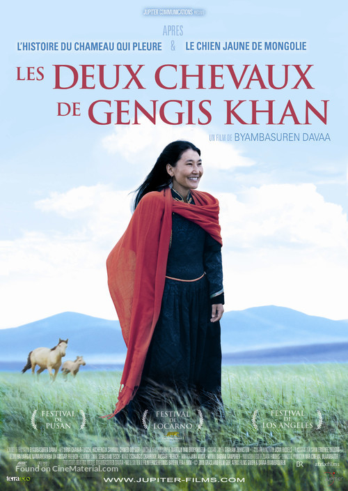 Das Lied von den zwei Pferden - French Movie Poster