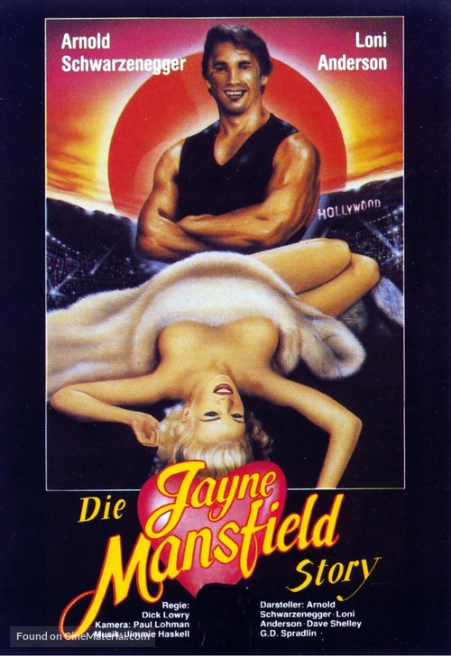The Jayne Mansfield Story - German Movie Poster
