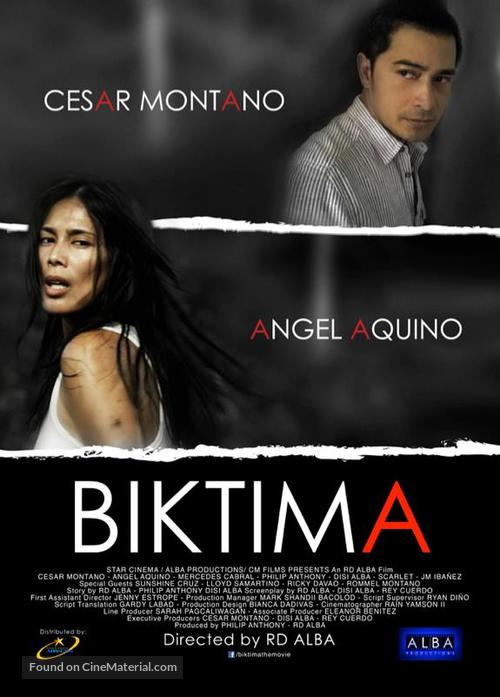 Biktima - Philippine Movie Poster