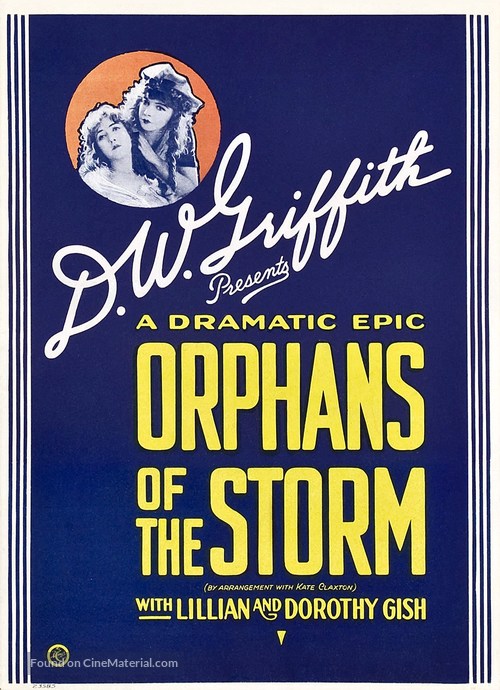Orphans of the Storm - Movie Poster