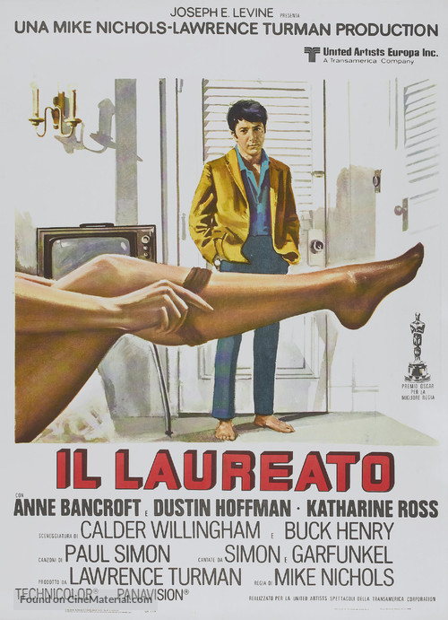 The Graduate - Italian Re-release movie poster