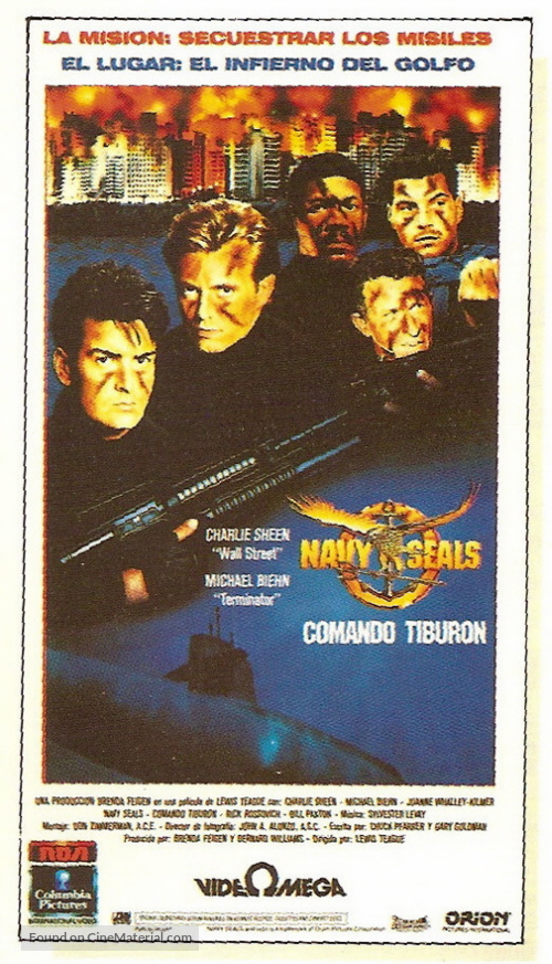 Navy Seals - Argentinian Movie Cover