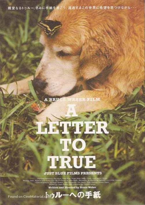 A Letter to True - Japanese poster