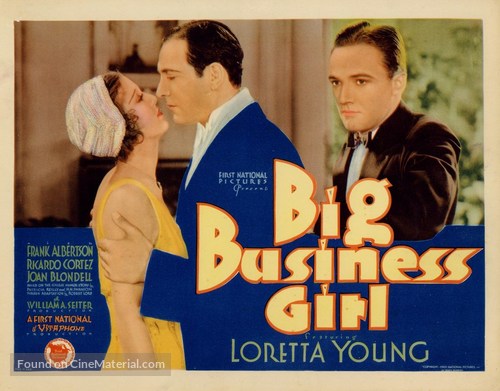 Big Business Girl - Movie Poster