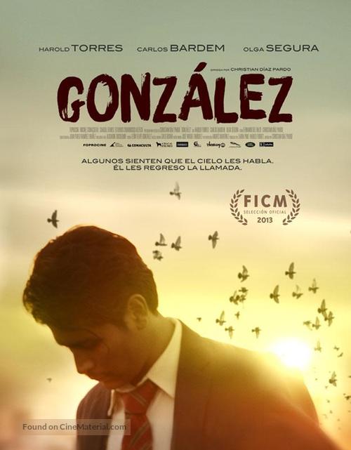 Gonz&aacute;lez - Mexican Movie Poster