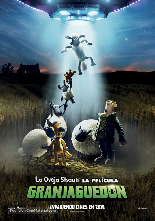 A Shaun the Sheep Movie: Farmageddon - Spanish Movie Poster