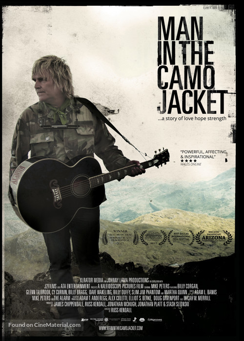 Man in the Camo Jacket - Movie Poster