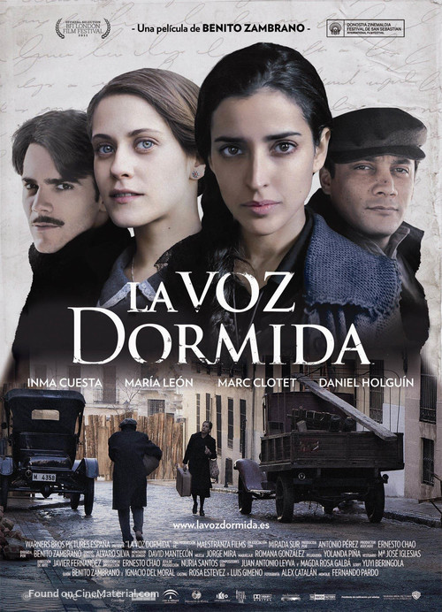 La voz dormida - Spanish Movie Poster