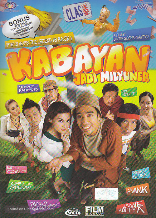 Kabayan jadi milyuner - Indonesian DVD movie cover