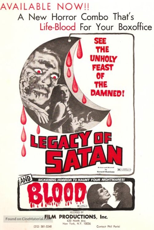 Legacy of Satan - poster