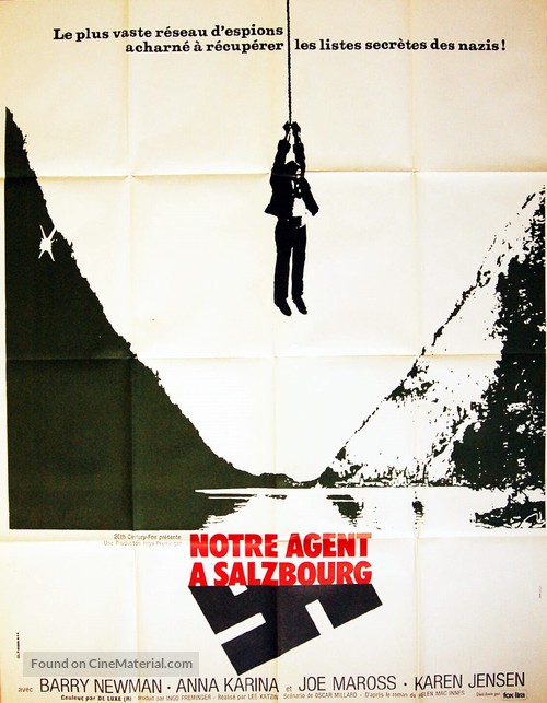 The Salzburg Connection - French Movie Poster