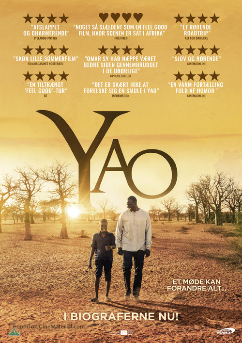 Yao - Danish Movie Poster