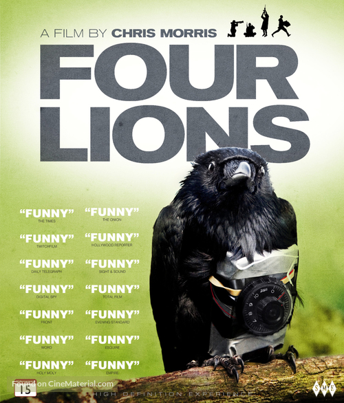 Four Lions - Norwegian Blu-Ray movie cover