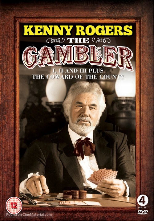 Kenny Rogers as The Gambler: The Adventure Continues - British DVD movie cover