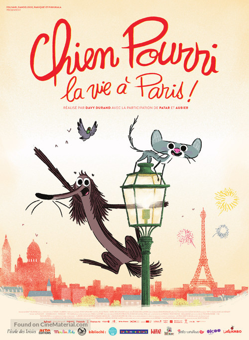 Chien Pourri &agrave; Paris - French Movie Poster