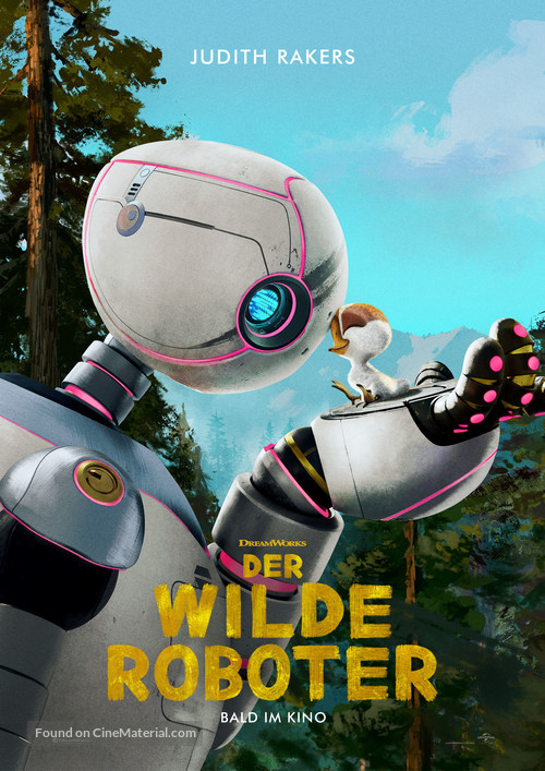 The Wild Robot - German Movie Poster