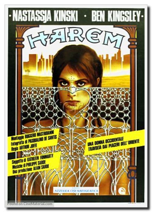 Harem - Italian Movie Poster