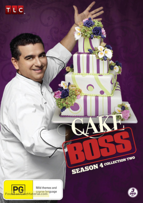 &quot;Cake Boss&quot; - Australian DVD movie cover