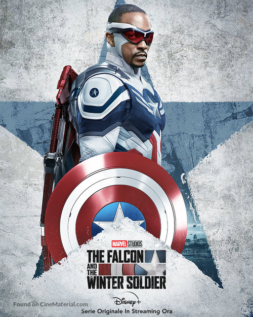 &quot;The Falcon and the Winter Soldier&quot; - Italian Movie Poster