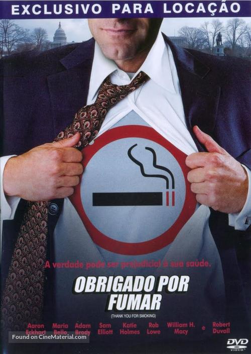 Thank You For Smoking - Brazilian Movie Cover