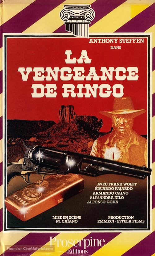 Cuatro salvajes, Los - French VHS movie cover