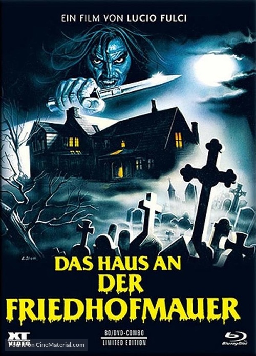 Quella villa accanto al cimitero - Austrian Blu-Ray movie cover