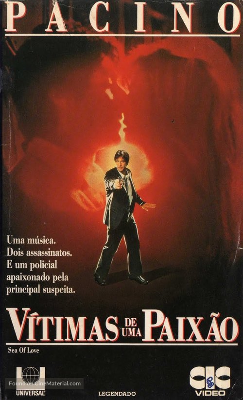 Sea of Love - Brazilian VHS movie cover