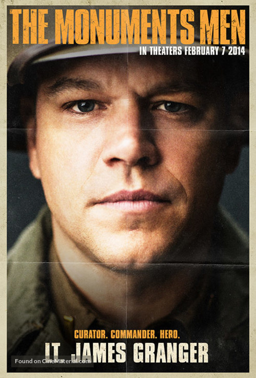 The Monuments Men - Movie Poster